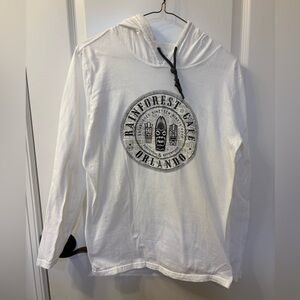 White Rainforest Cafe Hoodie